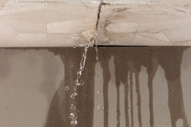 Professional Sewage Cleanup technician working in Milford, MA